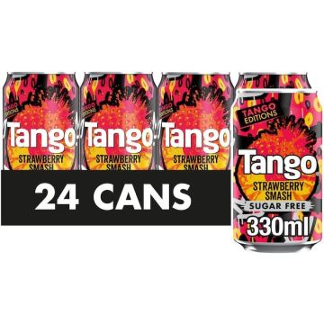 Tango Sugar Free Strawberry Smash 330ml x 24