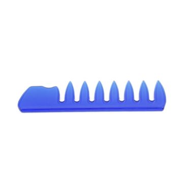 Vain Hair Styling Comb Blue Short