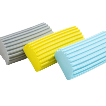 Absorbent Damp Duster Sponges – Pack of 3 (Blue, Yellow & Grey), Multi-Surface Cleaning, Eazee2 Clean