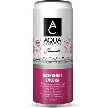 Aqua Carpatica Raspberry Flavours Sparkling 330ml x 24