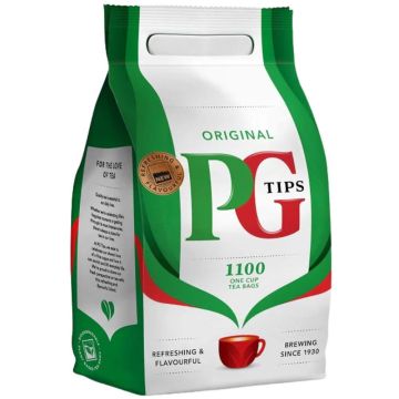 PG Tips One Cup 1100 Black Tea Bags 2.2kg, For Home, Office & Catering