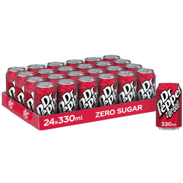 Dr Pepper ZERO Muti Pack PMP 330ml x 24