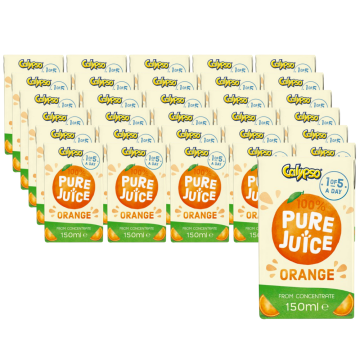 Calypso Orange Juice 150ml x 30 - Best Before: 31 Nov 2025