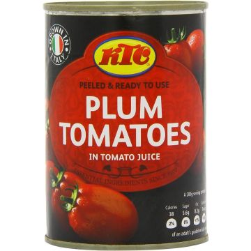 KTC Peeled Plum Tomatoes 2.55kg x 6 Best Before Dec-2024