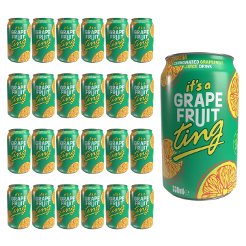Ting Sparkling Grapefruit 330ml x 24 