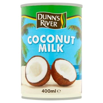 Dunn's River Coconut Milk 400ml x 12 - Best Before: 14.06.2025