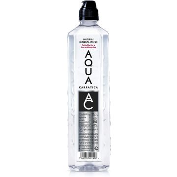 Aqua Carpatica Sports Cap Still Natural Mineral Water 750ml x 6