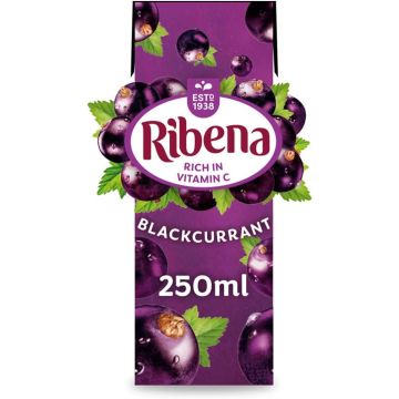 Ribena Blackcurrant 250ml x 24