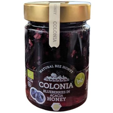 Colonia Blueberries in Acacia Raw Honey 420g – Sweet Berry Infusion