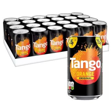 Tango Original Orange Flavour Can PM 330ml x 24