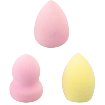 Blending Sponge Set – Pack of 3 (Assorted Shapes)
