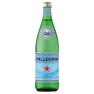 San Pellegrino Sparkling Water Glass 750ml x 12