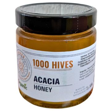 Hives Acacia Honey 500g – Light & Delicate Taste