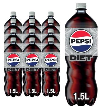 Diet Pepsi 1.5L x 12 Best Before 10/2025