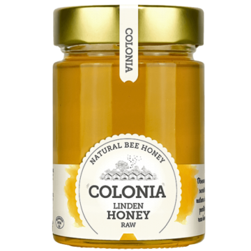 Colonia Linden Raw Honey 420g - Natural Bee Honey