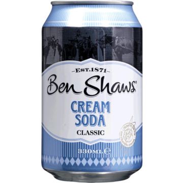 Ben Shaws Classic Cream Soda 330ml x 24