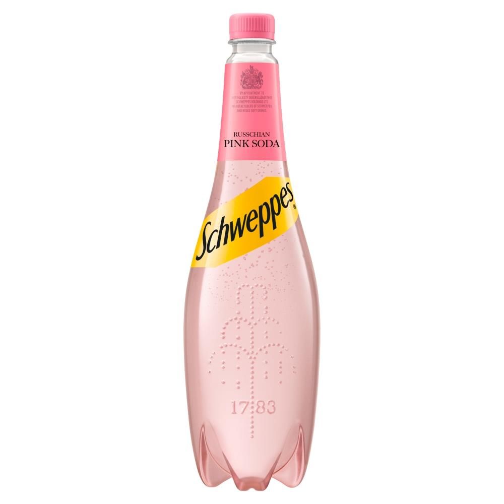 Schweppes Pink Soda 1L - Tesco Groceries