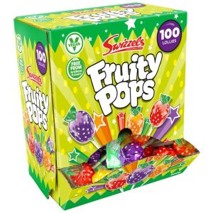 Swizzels Lollies Fruity Pops 8g x 100