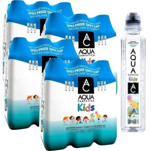 Aqua Carpatica Kids Still Natural Mineral Water 250ml - Pack of 24 (4x6pk)