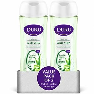 Duru Hydro Pure Aloe Vera Gentle Cleansing Shower Gel - Pack 2 x 450ml