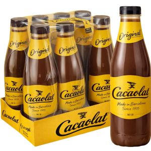 Cacaolat Original Cocoa Milk Drink - Pack of 6 x 1L - Gluten Free, Best Before: 27/06/2026