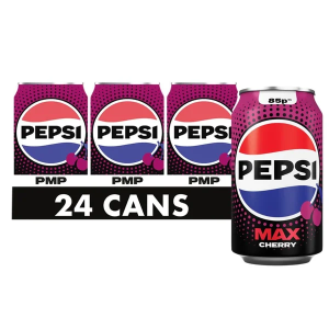 Pepsi Max Cherry Multipack/PMP Can 330ml x24