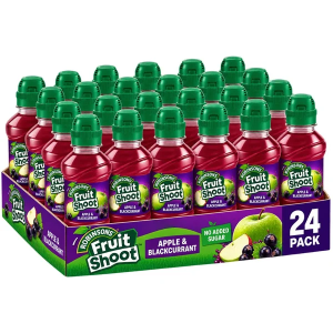 Robinsons Fruit Shoot Apple & Blackcurrant, Pack of 24 x 200ml – No Added Sugar Kids Drinks