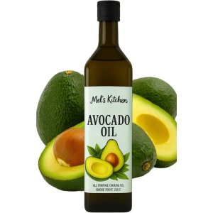 Mel's Kitchen Avocado Oil – 1L Glass Bottle – Refined All-Purpose Cooking Oil