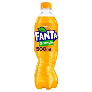 Fanta Orange Bottles 500ml x 12, Best Before: 30/11/2025