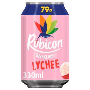 Rubicon Lychee 330ml x 24 PM79p