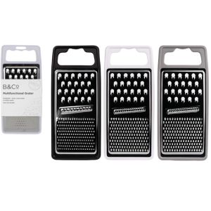 Multifunctional Handle Grater, Mandoline Grater for Cheese, Vegetables Multi-Purpose Grater for Cheese & Veg, 1 Piece (Random Colour: Black, Grey, White)