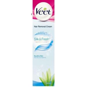 Veet Silk and Fresh sensitive skin hair removal Cream 200ml