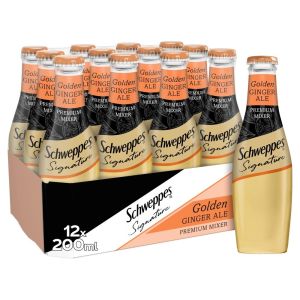 Schweppes 1783 Golden Ginger Ale 200ml x 12