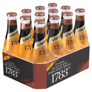 Schweppes 1783 Muscavado Dark Spirit in Glass 200ml x12