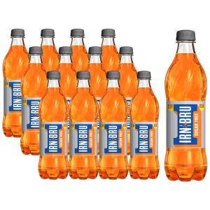 IRN BRU Sugar Free PMP 500ml x 12 - Best Before: 01/26
