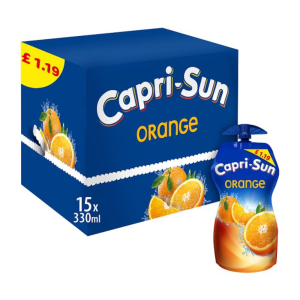 Capri Sun Orange 330ml x 15 PMP
