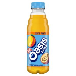 Oasis Exotic Fruit Zero 500ml x 12 BBE 31/12/23