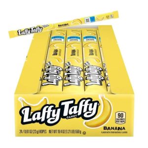 Laffy Taffy Candy Banana 24 x 23g