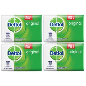 Dettol Bar Soap Original 4pk