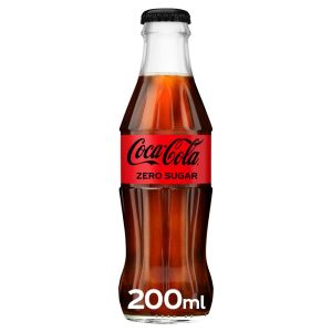Coca Cola ZERO Sugar Glass 200ml x 24