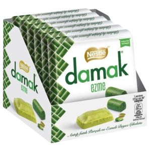 Nestle Damak Ezme Pistachio With White Chocolate 55g x 6 - Best Before: 11.11.25