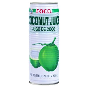 Foco Coconut Juice Pulp 520ml x 12