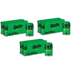 Sprite Zero Sugar (3 x8pk) 330ML x 24 