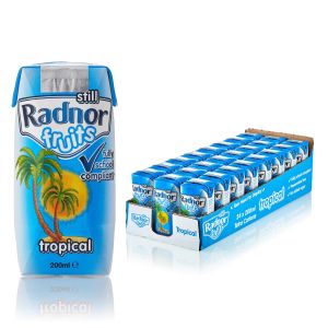 Radnor Fruits Tropical Still Fruit Juice Tetra Pak 200ml x 24