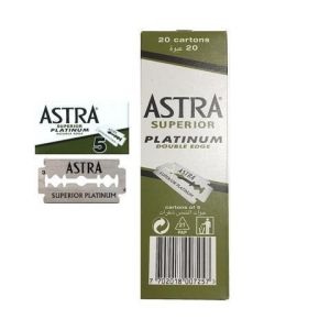 ASTRA SUPERIOR PLATINUM DOUBLE EDGE SAFETY RAZOR BLADES