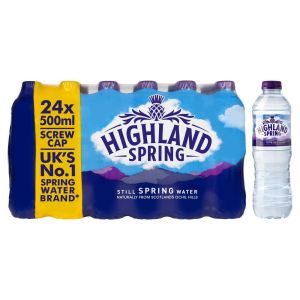 Highland Still Spring Water 500ml x 24