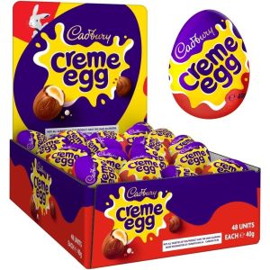 Cadbury Creme Egg Milk Chocolate Filled 40g x 48 