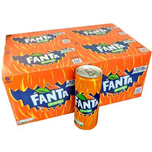 Fanta Orange Slim Can (4x6pk) 250ml x 24