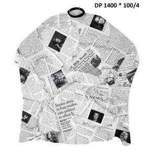 DINCER CLASSIC PATTERNED NEWS PAPER CAPE 14001004 - 140 cm X 160 cm