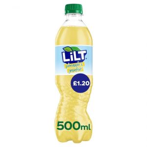 Lilt Pineapple & Grapefruit 500ml x 12 PM£1.20 BBE 30/06/2023